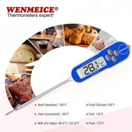 Gauges Wenmeice Kitchen Oven Sugar Cooking Macaron Bakery Commercial Industrial Soil Food Probe Alarm Centre Thermometer