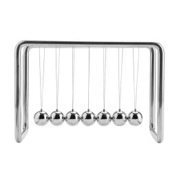 Miniatures Newtons Cradle Pendulum Science Physics Gadget Sciency Learning Pendulum Desktop Decoration Motion Toy Home Decorations Newton's