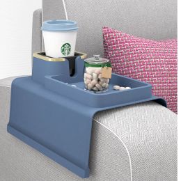 Racks Sofa Armrest Cup Holder Storage Bag Sofa Handrail Tray Table Mat Couch Arm Rest Organiser Couch Table Top Holder Remote