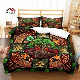 Bedding Sets Lifetree Worldtree Pattern Duvet Cover Set For Adult Kids Bed Comforter 10 Sizes