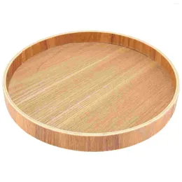 Dinnerware Sets Wooden Tea Tray Dishes Fruit Kitchen Supply Decorative Dinner Bowl Dessert Small Plate