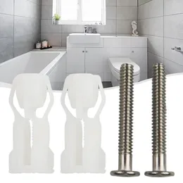 Toilet Seat Covers Sturdy Lid Fixing Bolt Easy To Use Installation Kit Stainless Steel Nylon Expansion Screw Nut Set Of 2