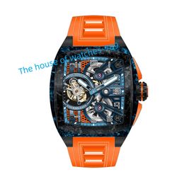 Factory wholesale custom waterproof mechanical moissanite watch automatic mechanical watch for men square mechanical watch