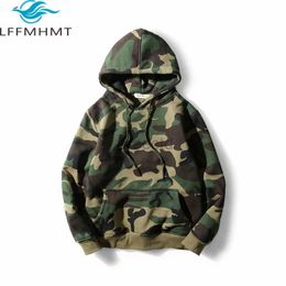 Men's Hoodies Sweatshirts S-5XL Plus Size Mens Military Style Camouflage Hoodie Spring Fall Fashion Casual Loose Hooded Long Sleeve Thicken Fleece Coats 24328