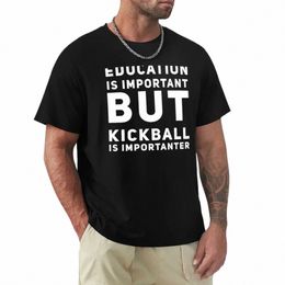 funny Kickball Player Sports Gift T-Shirt plain summer top oversized t shirts for men h4HL#