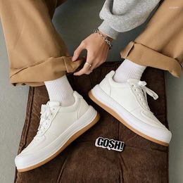 Casual Shoes Cricket Shoe Mens Spring And Autumn Small Crowd Design Men Sports Sen Series Flat Bottom White