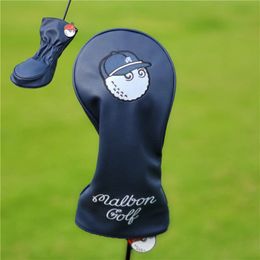 Original Genuine Malbon Golf Wooden Club Cover Golf Club Cover Golf Club Head Cover Protective Cap Cover Golf Iron Head Cover 986