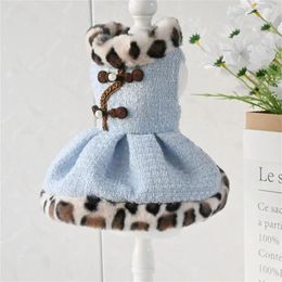 Dog Apparel Dress Winter Cat Puppy Clothes Skirt Coat Poodle Bichon Frise Chihuahua Schnauzer Yorkshire Pomeranian Shih Tzu Clothing