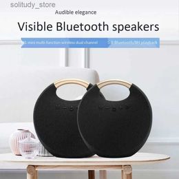 Portable Speakers Portable Bluetooth speaker stereo speaker wireless Bluetooth excellent bass performance home and outdoor subwoofer support TFUSB Q240328