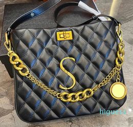 2024 chain bag handbag Ladies Crossbody Bag designer handbags womens Diamond Lattice Fashion classic Solid Colour wallet