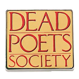 Pins Brooches Dead Poets Society Enamel Pin Death Poetry Club Brooch Metal Badge Clothing Schoolbag Accessories Drop Delivery Jewelry Dhafe