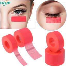 False Eyelashes Big Red PE Tape Breathable Adhesive Under Eye Patch Lashes Grafting Beauty Kit Non-Woven Cosmetic Tool