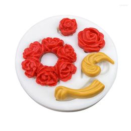 Baking Moulds Rose Silicone Mold Sugarcraft Chocolate Cupcake Fondant Cake Decorating Tools