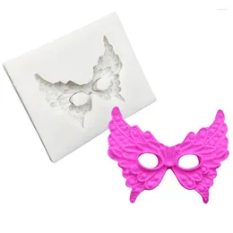 Baking Moulds Butterfly Mask Silicone Sugarcraft Mould Fondant Cake Decorating Tools Cupcake Chocolate Moulds