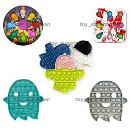 Halloween Push Toys Spinner Children Kawaii Kids Antistress Bubble Desktop Toy Educational Gift9150371