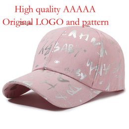 New Fashionable Printed Baseball for Women's Summer Running with Large Eaves, Sun Protection and Sunshade Hat, Korean Edition Trendy Cycling Duck Tongue Hat