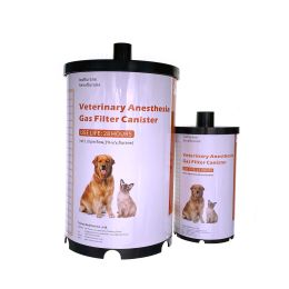 Instruments Pet Animal Anesthesia Machine Surgery Exhaust Gas Recovery Canister Tank Filter Absorption Device Collect Associated Spare Part
