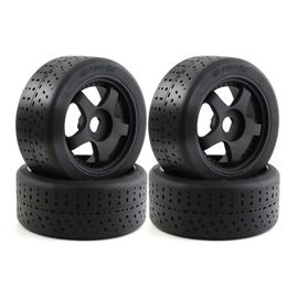 RS Rubber Black Tyre 10245mm Tyre 17Mm Wheel Hex For Arrma 17 Infraction Felony Limitless RC Car Upgrade Parts 240315