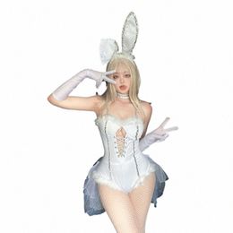 easter Bunny Costume Sexy Bunny Costume Suit For Women Maid Halen Costume Cosplay Costumes Women Sexy Cosplay r71B#