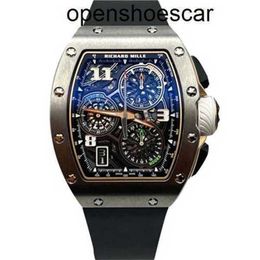 RichasMiers Watch Ys Top Clone Factory Watch Carbon Fibre Automatic Watch Watch Ceramic with Diamond Sports Titanium Rm72-01 ATHB6WE6