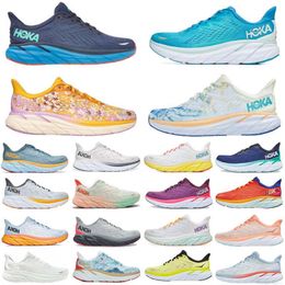 hokka Running Shoes oone Cliftoon 8 9 CARBoon X2 X3 Boondi 8 White sneakers Black Coastal Sky Vibrant Orange Shifting Sand Airy Women Men Outdoor Jogging Trainers