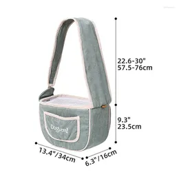 Cat Carriers Travel Sling Bags Breathable Single Shoulder For Small Dogs Dropship