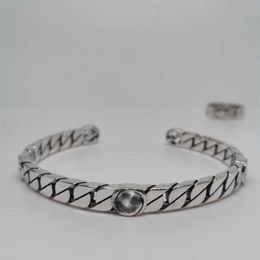 10% OFF Designer Jewellery Jia Gu Qi Shuang Pure 925 Silver Open Bracelet with and Unique Appearance Non fading Gifts Girlfriend Souvenir