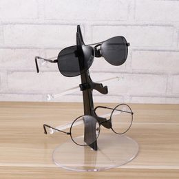 Decorative Plates Eyeglasses Organiser Storage Rack Sunglasses Display Shelf Shelves Wall-mounted Desktop