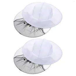 Gift Wrap White Beekeeping Veil Hat Insect Professional Bee Keeping Supplies Double Wire