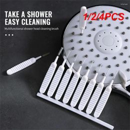 Bath Accessory Set 1/2/4PCS Bathroom Shower Head Cleaning Brush Washing Anti-clogging Small Pore Gap For Kitchen Toilet Phone