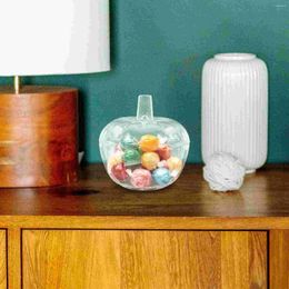 Storage Bottles Food Containers With Lids Glass Jar Candy Holder Box Sealed Dried Fruit Canister Transparent