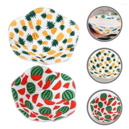 Table Mats 2 Pcs Microwave Bowl Holder Anti-burn Protector Insulation Cover Safe Bowls Holders Soup Covers