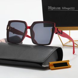 Designer sunglassesr sunglasses letters luxury glasses frame letter lunette sun glasses oversized black frame resistant luxury sunglassmulticolor