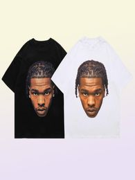 Men039s T Shirts Hip Hop Rapper Lil Baby Shirt For Men Oversized Tees 90s Vintage Top Cotton Short Sleeve Streetwear Graphic T5465694