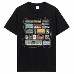 electric Musician Synthesiser And Drum Machine Dj Hot Sale Clown T Shirt Men Women Cott Tshirt Fi T-shirt Streetwear 58kk#