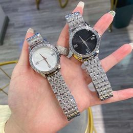 Fashion Brand Watches Women Girl Style Steel Metal Band Beautiful Wrist Watch VE36276d