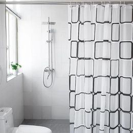 Shower Curtains 1PC Durable Curtain Waterproof Bathroom Accessor Screens Shell Starfish Pattern 180x200cm Accessories