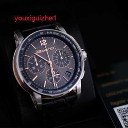 AP Sports Wrist Watch 26393CR Mens Watch Case Platinum Circle Timing Automatic Mechanical Swiss Famous Watch Date Display Luxury