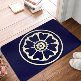 Carpets Order Of The White Lotus Doormat Rug Carpet Mat Footpad Polyester Anti-slip Dust-Proo Entrance Kitchen Bedroom Balcony Toilet