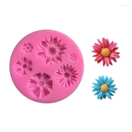 Baking Moulds 3D Flower Silicone Molds Fondant Craft Cake Candy Chocolate Sugarcraft Ice Pastry Tool Mould Soap Mold Decor