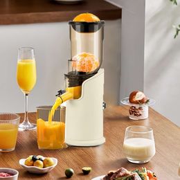 Large Calibre Non-cutting Juicer with Residue Separation Household Automatic Slag Juice Slow Grinding Easy to Clean - Make Milkshake Ice Cream Hine