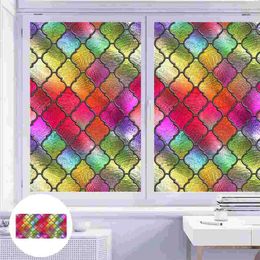 Window Stickers Static Glass Sticker Frosted Film Decal Shading Films Room Tool Privacy
