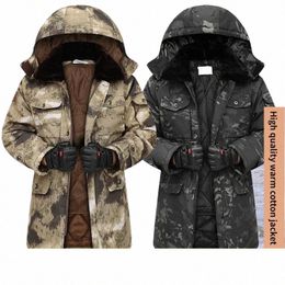 padded Jumper Men Winter Lg Parkas Windbreaker External Clothing with Large Sizes Heating Thick Camo Removable Waterproof Coat X7TN#