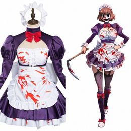 anime High Rise Invasi Cosplay Maid fuku Kamen Cosplay Costume Maid Dr Outfits Halen Carnival Suit D0Fa#