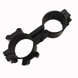 Metal circular pipe clamp fixing bracket 11mm high guide rail clamp 20mm high clamp slot