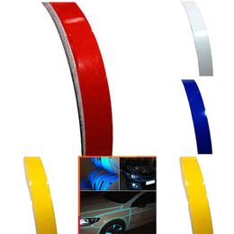 Upgrade New 1pcs Modified 2cm Highlight Tape DIY Motorcycle Reflective Strip Car Exterior Accessories