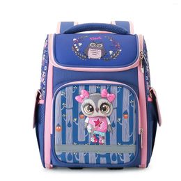 School Bags Girls Primary1-3 Grade Orthopaedic Backpack For Boys 3D Cartoon Waterproof Children Kid Knapsack Mochila Escolar