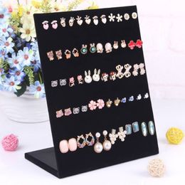 Fashion L Shaped Earring Stand Ear Stud Holder Earrings Shelf Jewelry Stand Rack Earring Decoration For Women Lady Girl284D