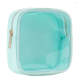 Storage Bags Transparent Toiletry Bag Pvc Mini Makeup Waterproof Organizer For Women Clear Cosmetic Coin Purse
