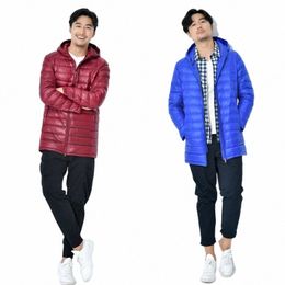 mens X-lg Hooded White Duck Down Warm Jackets 2023 New Arrivlas Autumn and Winter Warm with Hoodie Men Outwear Parka U5GR#